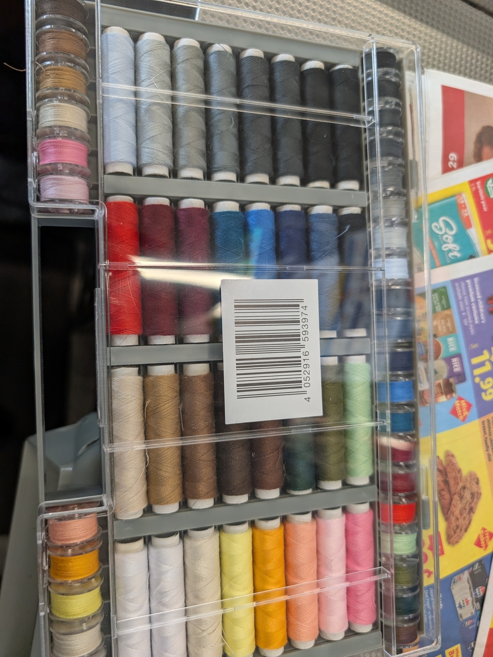 Sewing Thread Kit - Multi-Color Storage Box 64 - Picture 4 of 5